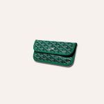 Goyard Goyardine Green Anjou PM Reversible Tote Palladium Hardware - Image 5